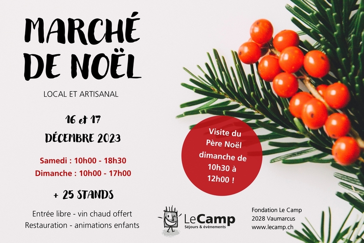 Marché de Noël - 16 et 17 décembre